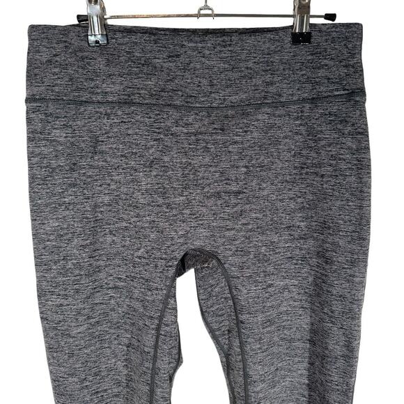 Feat Solace Leggings Heather Charcoal Gray High Rise Large - Picture 6 of 10